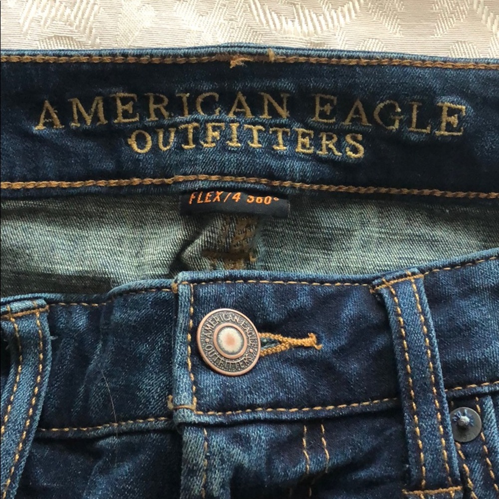 AEO Flex 4 / 360 Slim Straight Jeans Sz 29 / 32
